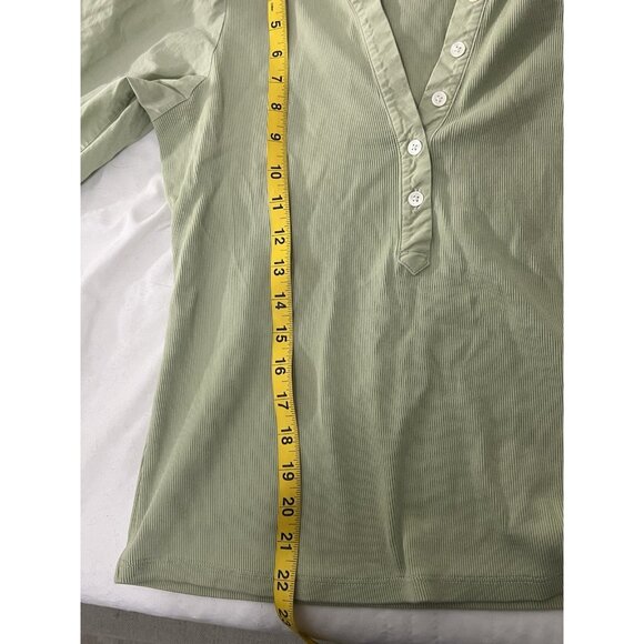 Veronica Beard Coralee Top Dusty Sage Green Size Medium - Picture 13 of 15